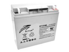 RITAR AGM RT12180, 12V-18Ah (RT12180) | Фото 2