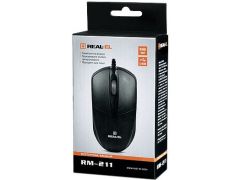 REAL-EL RM-211, USB, Black | Фото 3