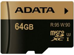 A-DATA microSDXC 64GB (Class 10) UHS-I U3 (AUSDX64GXUI3-RA1) | Фото 1