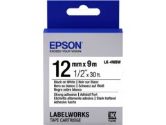 Чорнило для принтерів Картридж для принтера EPSON LK4WBW Strng adh Blk/Wht 12/9 (C53S654016) | Фото 1
