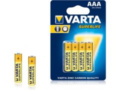 VARTA SUPERLIFE AAA BLI 4 ZINC-CARBON (02003101414) | Фото 2