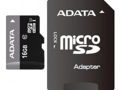 A-DATA microSDHC 16GB (Class10) UHS1 + Adapter | Фото 1