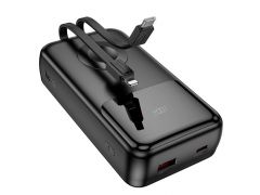 HOCO Q28A Victory 22.5W+PD20W fully compatible with watch charging cable 20 000mAh Black | Фото 2