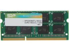 SILICON POWER SO-DIMM DDR3-1600 8Gb (SP008GBSTU160N02) | Фото 1