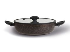 Сотейник TVS BUONGIORNO INDUCTION с двумя ручками 24 см (BS480242910001) | Фото 1