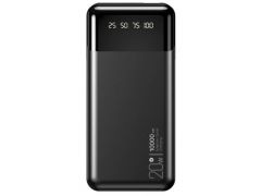 XO PR191 (PD20W/QC18W) digital light display 10 000 mAh Чорний | Фото 1