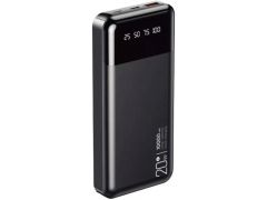 XO PR191 (PD20W/QC18W) digital light display 10 000 mAh Чорний | Фото 2