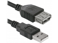 DEFENDER USB02-17 USB2.0 AM-AF, 5м, пакет (87454) | Фото 1