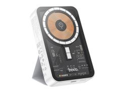 HOCO Q10A 10000mAh PD20W з бездротовою зарядкою 15W (MagSafe 7.5W) (Білий) | Фото 1