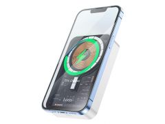 Аккумулятор Hoco Q10A 10000mAh PD20W з бездротовою зарядкою 15W (MagSafe 7.5W) (Білий) | Фото 2