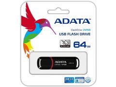 A-DATA 64GB USB 3.0 UV150 Black (AUV150-64G-RBK) | Фото 3