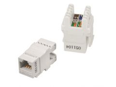 EServer Модуль Keystone RJ45 UTP, кат.5E, узкий (WT-2007A) | Фото 1