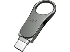 SILICON POWER Mobile C80 32 GB USB 3.0, Type-C, Silver | Фото 1