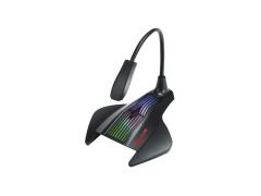 Marvo MIC-01 Multi-LED USB Black (MIC-01) | Фото 1