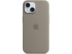 APPLE iPhone 15 Silicone Case with MagSafe Clay (MT0Q3ZM/A) | Фото 1