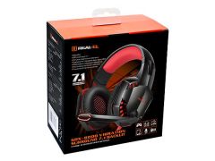 REAL-EL GDX-8000 VIBRATION SURROUND 7.1 BACKLIT Black Red | Фото 3