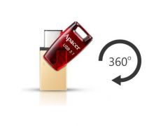 APACER 64GB AH180 (AP64GAH180R-1) Red | Фото 3