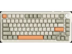 Ajazz AK820 MAX Flying Fish Switch RGB Wireless/Bluetooth/USB Beige (AK820MAX-FF-R) | Фото 1