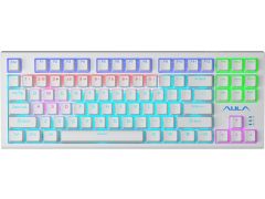 Aula F3032 keycaps plus 21 Yellow keys KRGD Red USB UA White (6948391204680) | Фото 2