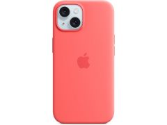 APPLE iPhone 15 Silicone Case with MagSafe Guava (MT0V3ZM/A) | Фото 1