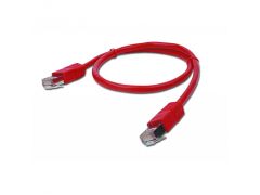 Cablexpert литой, 50u "штекер с защелкой, 5 м, красный (PP12-5M/R) | Фото 1