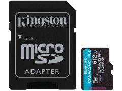 KINGSTON microSD 512GB C10 UHS-I U3 A2 V30 + SD (SDCG4/512GB) | Фото 1