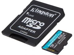 KINGSTON microSD 512GB C10 UHS-I U3 A2 V30 + SD (SDCG4/512GB) | Фото 2
