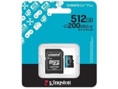 KINGSTON microSD 512GB C10 UHS-I U3 A2 V30 + SD (SDCG4/512GB) | Фото 3