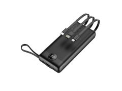 VEGER Power Bank C20 12W 20000mAh (чорний) (Micro USB + Type-C + Lightning) | Фото 2