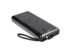 VEGER Power Bank C20 12W 20000mAh (чорний) (Micro USB + Type-C + Lightning) | Фото 3