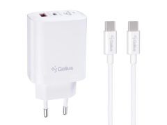 Gelius Stratus GP-HC068 45W (1Type-C+1USB-A) + кабель Gelius iCable GP-UCN010 Type-C to Type | Фото 1