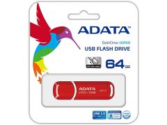 A-DATA 64GB USB 3.0 UV150 Red (AUV150-64G-RRD) | Фото 3