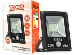 Tecro TL-FL-20B-PR 20W 6400K с датчиком движения | Фото 1