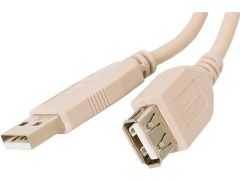 ATCOM USB 2.0 AM/AF ferrite 1.8m White (3789) | Фото 2