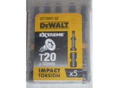 DeWALT IMPACT TORSION, Т20 мм,L раб.=50 мм, 5 штук (DT7395T) | Фото 2