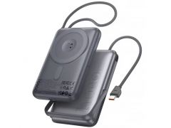 HOCO Q43 Clever 10000mAh PD20W (1C)+cable USB-C+watch charger+holder (Сірий) | Фото 1