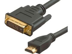 ATCOM DVI-HDMI ferite 24pin 1.8m Black (3808) | Фото 2