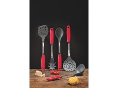 TRAMONTINA Utilita нерж нейлон ложка д/спагетти красная ручка (25694/170) | Фото 2