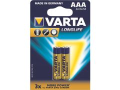 VARTA LONGLIFE AAA BLI 2 ALKALINE (04103101412) | Фото 1