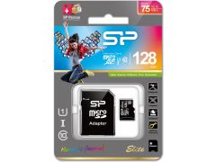 SILICON POWER microSDXC 128GB (Class 10) UHS-I Elite + Adapter | Фото 2