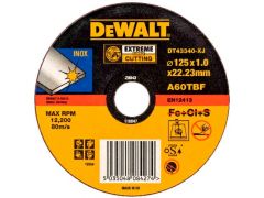 DeWALT INOX, 125 х 1,0мм (DT43340) | Фото 1