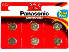 PANASONIC CR 2016 BLI 6 LITHIUM (CR-2016EL/6B) | Фото 2