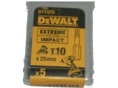 DeWALT IMPACT TORSION, Т10 мм,L раб.=25 мм, 5 штук (DT7379T) | Фото 2