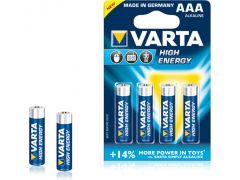 VARTA HIGH Energy AAA BLI 4 ALKALINE (04903121414) | Фото 1