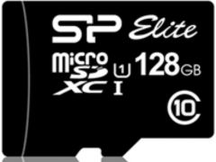 SILICON POWER microSDXC 128GB (Class 10) UHS-I Elite + Adapter | Фото 1