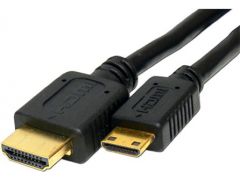 PowerPlant miniHDMI - HDMI 0.5m 1.3V (KD00AS1192) | Фото 1