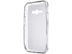 DROBAK Elastic PU Samsung Galaxy J1 Ace J110H/DS (White Clear) (216969) | Фото 2