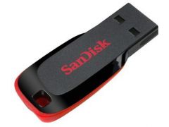 SANDISK Cruzer Blade 64Gb Black Red | Фото 2