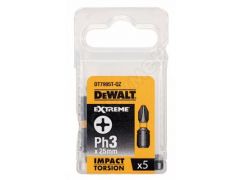DeWalt IMPACT TORSION EXTREME, Ph3 мм, L раб.=25 мм, 5 штук (DT7995T) | Фото 2