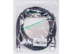 PowerPlant USB 2.0 AM – BM 5m One Ferrite (KD00AS1227) | Фото 2